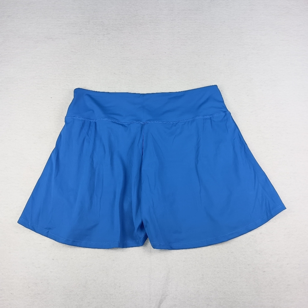 NWT Women's Blue Butterfly Flowy Shorts In Royal Blue XXL - Picture 3 of 5